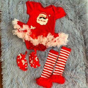 ✨Sale✨Baby Girls Christmas Onesie Tutu Dress